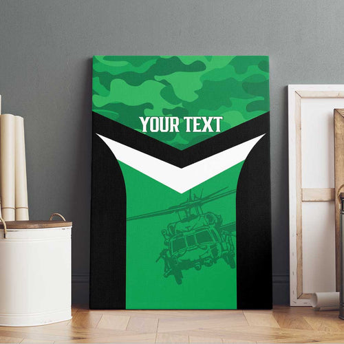 Townsville Rugby Custom Canvas Wall Art Go Blackhawks Camouflage Pattern - Aussie Hoodie