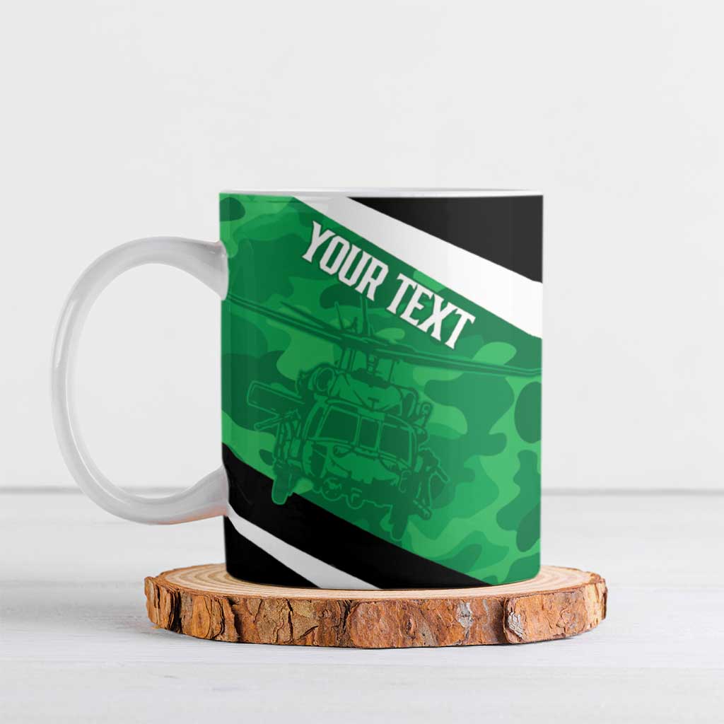 Townsville Rugby Custom Ceramic Mug Go Blackhawks Camouflage Pattern - Aussie Hoodie