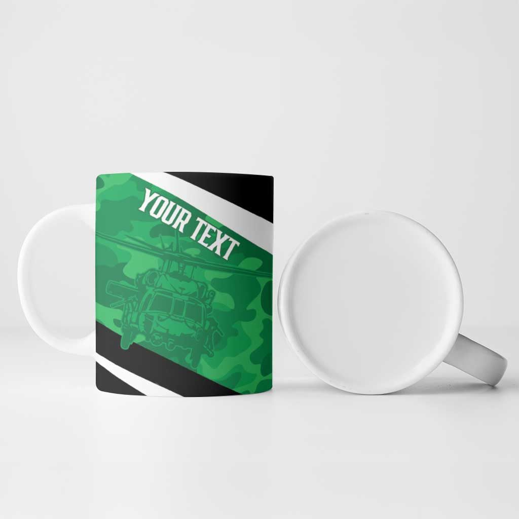 Townsville Rugby Custom Ceramic Mug Go Blackhawks Camouflage Pattern - Aussie Hoodie