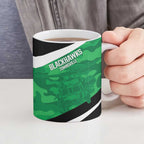 Townsville Rugby Custom Ceramic Mug Go Blackhawks Camouflage Pattern - Aussie Hoodie