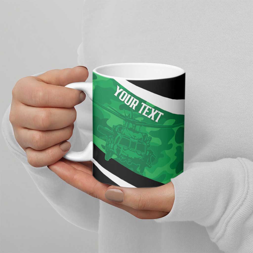 Townsville Rugby Custom Ceramic Mug Go Blackhawks Camouflage Pattern - Aussie Hoodie