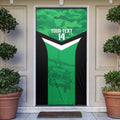 Townsville Rugby Custom Door Cover Go Blackhawks Camouflage Pattern - Aussie Hoodie