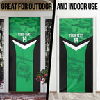 Townsville Rugby Custom Door Cover Go Blackhawks Camouflage Pattern - Aussie Hoodie
