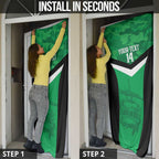 Townsville Rugby Custom Door Cover Go Blackhawks Camouflage Pattern - Aussie Hoodie