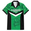 Townsville Rugby Custom Family Matching Off Shoulder Maxi Dress and Hawaiian Shirt Go Blackhawks Camouflage Pattern - Aussie Hoodie