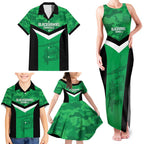 Townsville Rugby Custom Family Matching Tank Maxi Dress and Hawaiian Shirt Go Blackhawks Camouflage Pattern - Aussie Hoodie