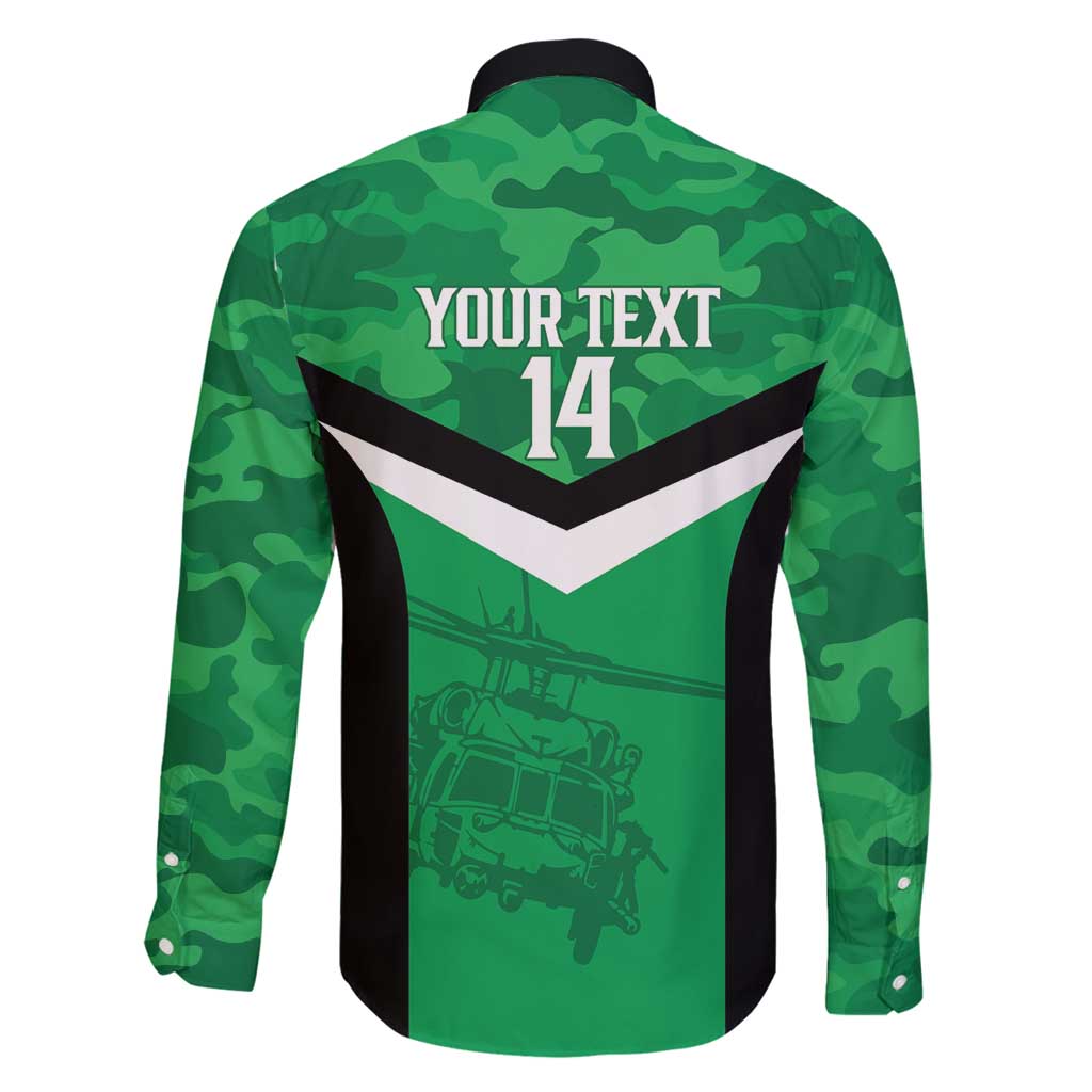 Townsville Rugby Custom Family Matching Tank Maxi Dress and Hawaiian Shirt Go Blackhawks Camouflage Pattern - Aussie Hoodie