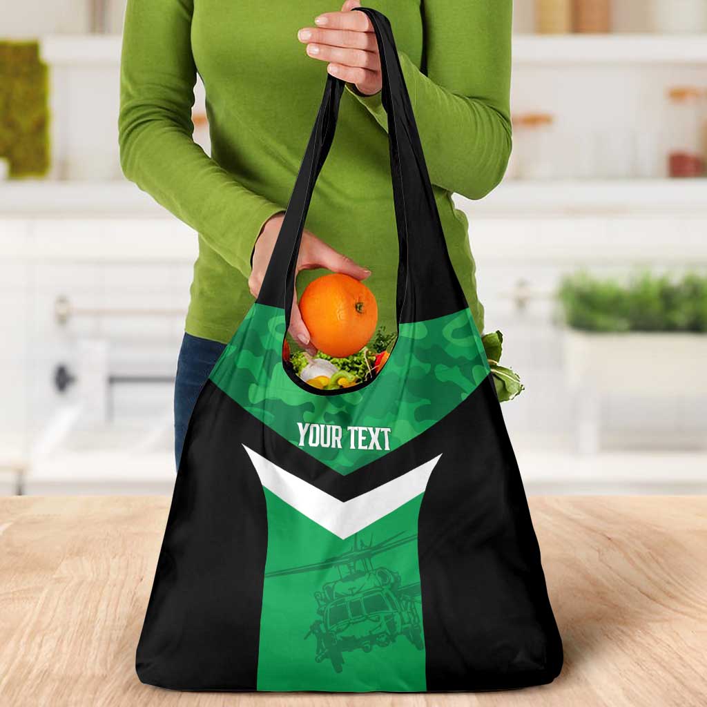 Townsville Rugby Custom Grocery Bag Go Blackhawks Camouflage Pattern - Aussie Hoodie