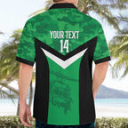 Townsville Rugby Custom Hawaiian Shirt Go Blackhawks Camouflage Pattern - Aussie Hoodie