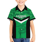 Townsville Rugby Custom Hawaiian Shirt Go Blackhawks Camouflage Pattern - Aussie Hoodie