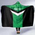 Townsville Rugby Custom Hooded Blanket Go Blackhawks Camouflage Pattern - Aussie Hoodie