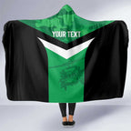 Townsville Rugby Custom Hooded Blanket Go Blackhawks Camouflage Pattern - Aussie Hoodie