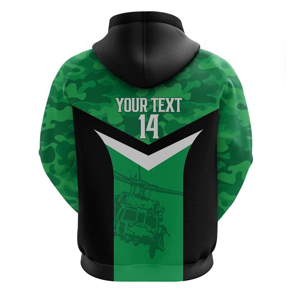 Townsville Rugby Custom Hoodie Go Blackhawks Camouflage Pattern - Aussie Hoodie