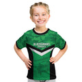 Townsville Rugby Custom Kid T Shirt Go Blackhawks Camouflage Pattern - Aussie Hoodie