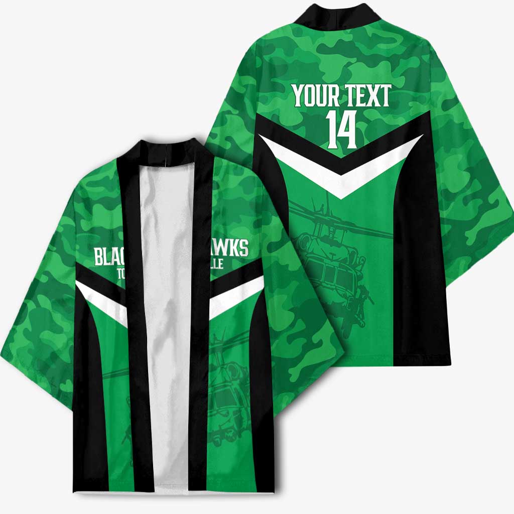 Townsville Rugby Custom Kimono Go Blackhawks Camouflage Pattern - Aussie Hoodie