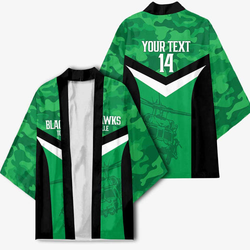 Townsville Rugby Custom Kimono Go Blackhawks Camouflage Pattern - Aussie Hoodie