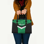 Townsville Rugby Custom Leather Bag Go Blackhawks Camouflage Pattern - Aussie Hoodie