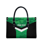Townsville Rugby Custom Leather Bag Go Blackhawks Camouflage Pattern - Aussie Hoodie