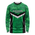 Townsville Rugby Custom Long Sleeve Shirt Go Blackhawks Camouflage Pattern - Aussie Hoodie