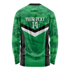 Townsville Rugby Custom Long Sleeve Shirt Go Blackhawks Camouflage Pattern - Aussie Hoodie