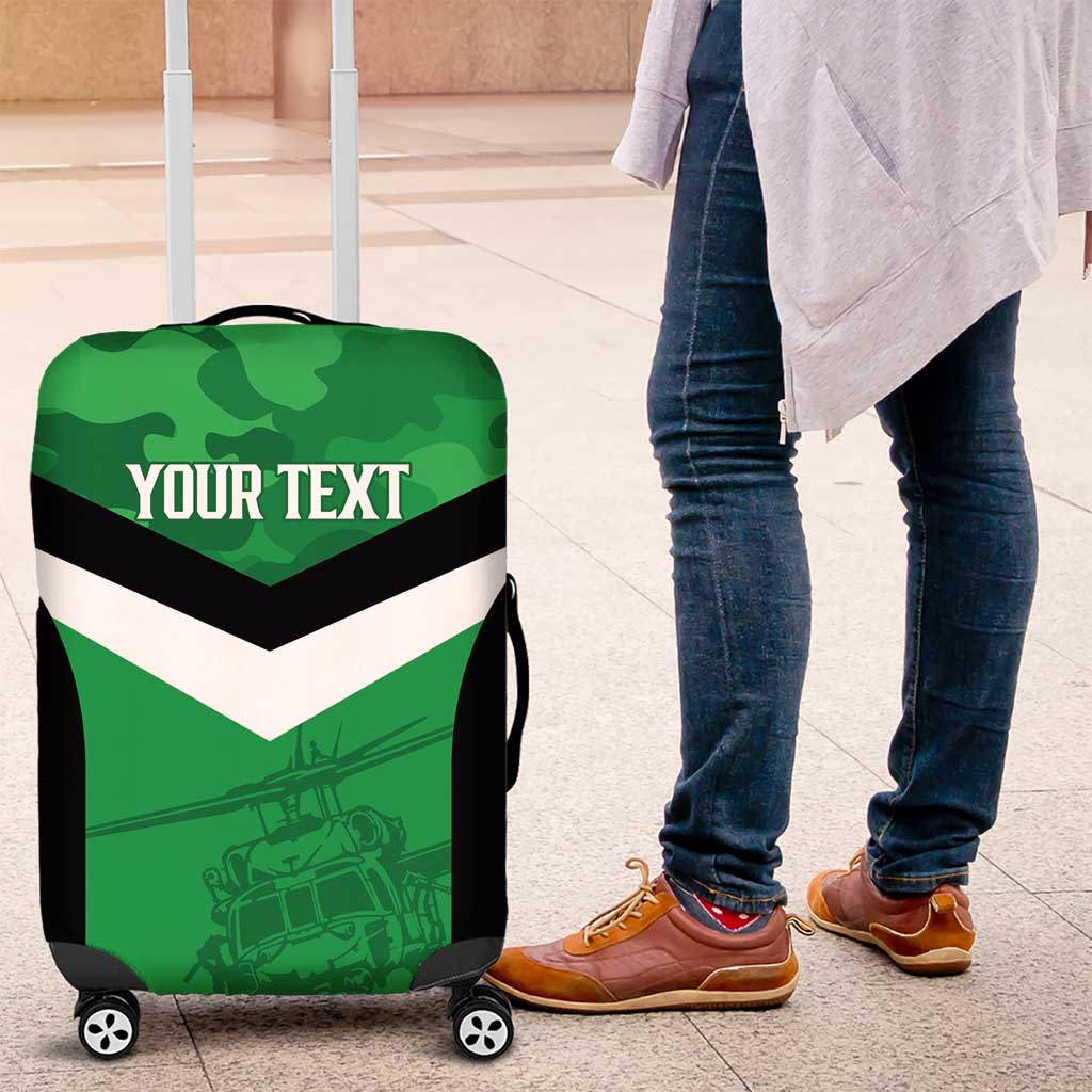 Townsville Rugby Custom Luggage Cover Go Blackhawks Camouflage Pattern - Aussie Hoodie