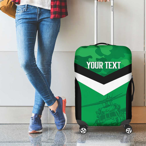 Townsville Rugby Custom Luggage Cover Go Blackhawks Camouflage Pattern - Aussie Hoodie