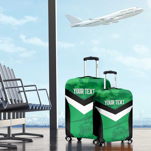 Townsville Rugby Custom Luggage Cover Go Blackhawks Camouflage Pattern - Aussie Hoodie