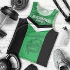 Townsville Rugby Custom Men Tank Top Go Blackhawks Camouflage Pattern - Aussie Hoodie
