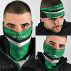 Townsville Rugby Custom Neck Gaiter Go Blackhawks Camouflage Pattern - Aussie Hoodie