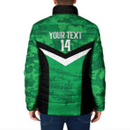 Townsville Rugby Custom Padded Jacket Go Blackhawks Camouflage Pattern - Aussie Hoodie