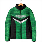 Townsville Rugby Custom Padded Jacket Go Blackhawks Camouflage Pattern - Aussie Hoodie