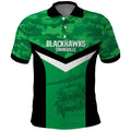 Townsville Rugby Custom Polo Shirt Go Blackhawks Camouflage Pattern - Aussie Hoodie