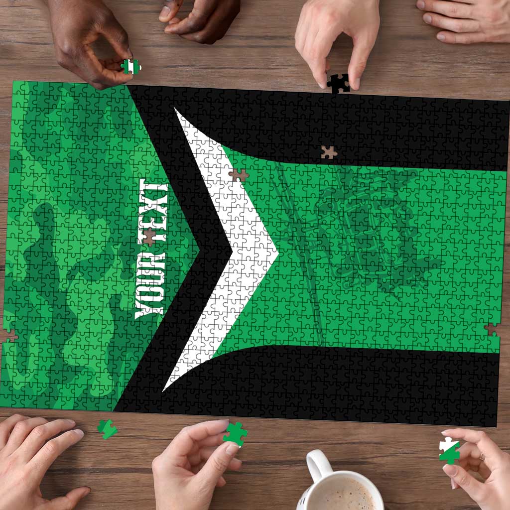 Townsville Rugby Custom Puzzle Go Blackhawks Camouflage Pattern - Aussie Hoodie