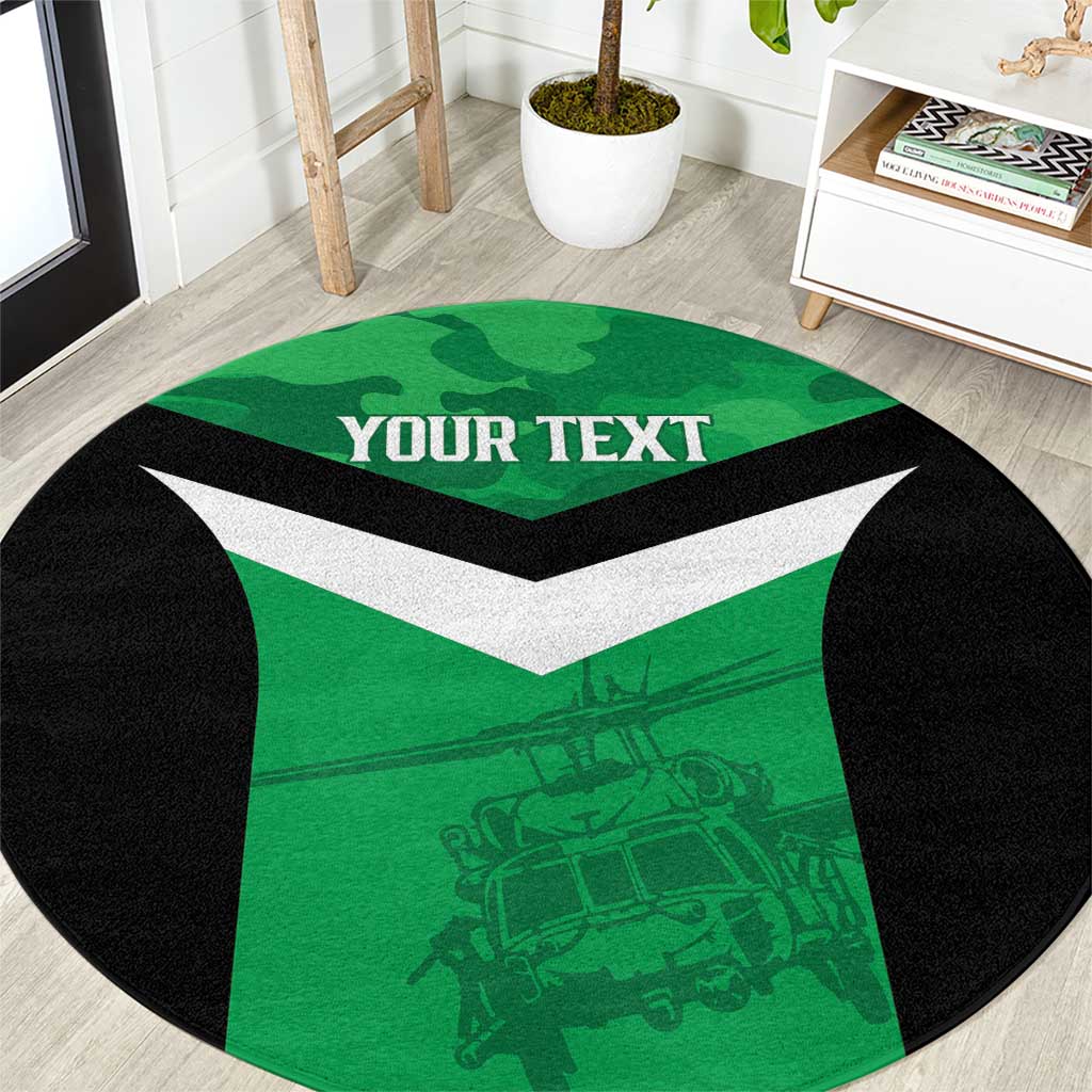 Townsville Rugby Custom Round Carpet Go Blackhawks Camouflage Pattern - Aussie Hoodie