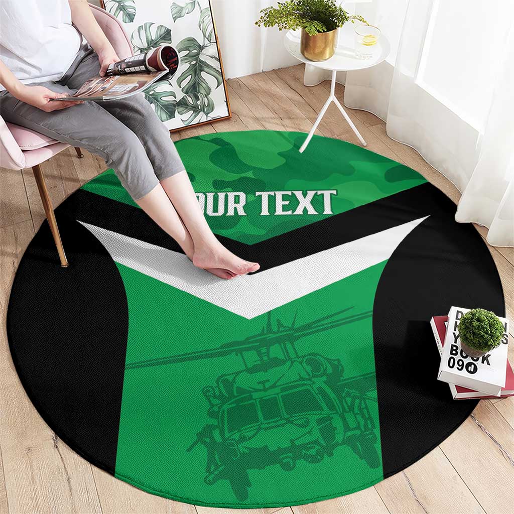 Townsville Rugby Custom Round Carpet Go Blackhawks Camouflage Pattern - Aussie Hoodie