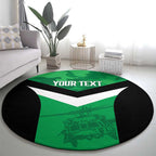 Townsville Rugby Custom Round Carpet Go Blackhawks Camouflage Pattern - Aussie Hoodie