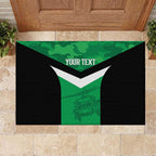 Townsville Rugby Custom Rubber Doormat Go Blackhawks Camouflage Pattern - Aussie Hoodie