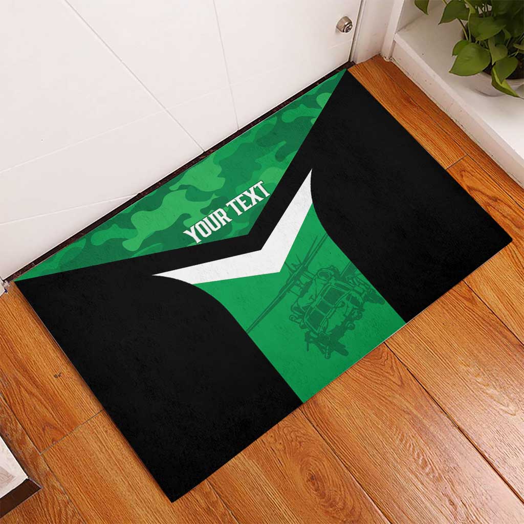 Townsville Rugby Custom Rubber Doormat Go Blackhawks Camouflage Pattern - Aussie Hoodie
