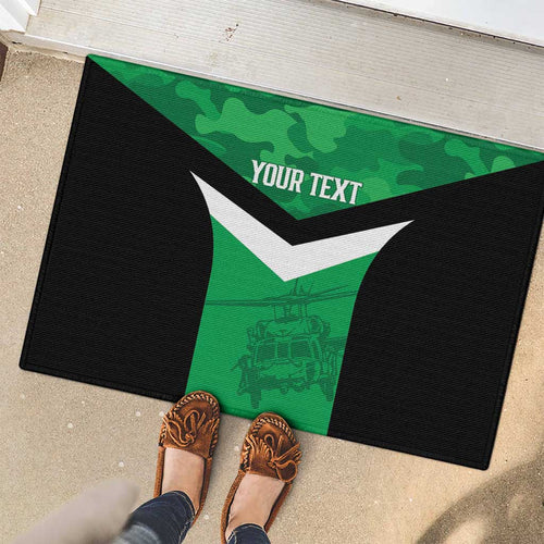 Townsville Rugby Custom Rubber Doormat Go Blackhawks Camouflage Pattern - Aussie Hoodie