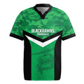 Townsville Rugby Custom Rugby Jersey Go Blackhawks Camouflage Pattern - Aussie Hoodie