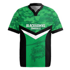 Townsville Rugby Custom Rugby Jersey Go Blackhawks Camouflage Pattern - Aussie Hoodie