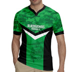 Townsville Rugby Custom Rugby Jersey Go Blackhawks Camouflage Pattern - Aussie Hoodie