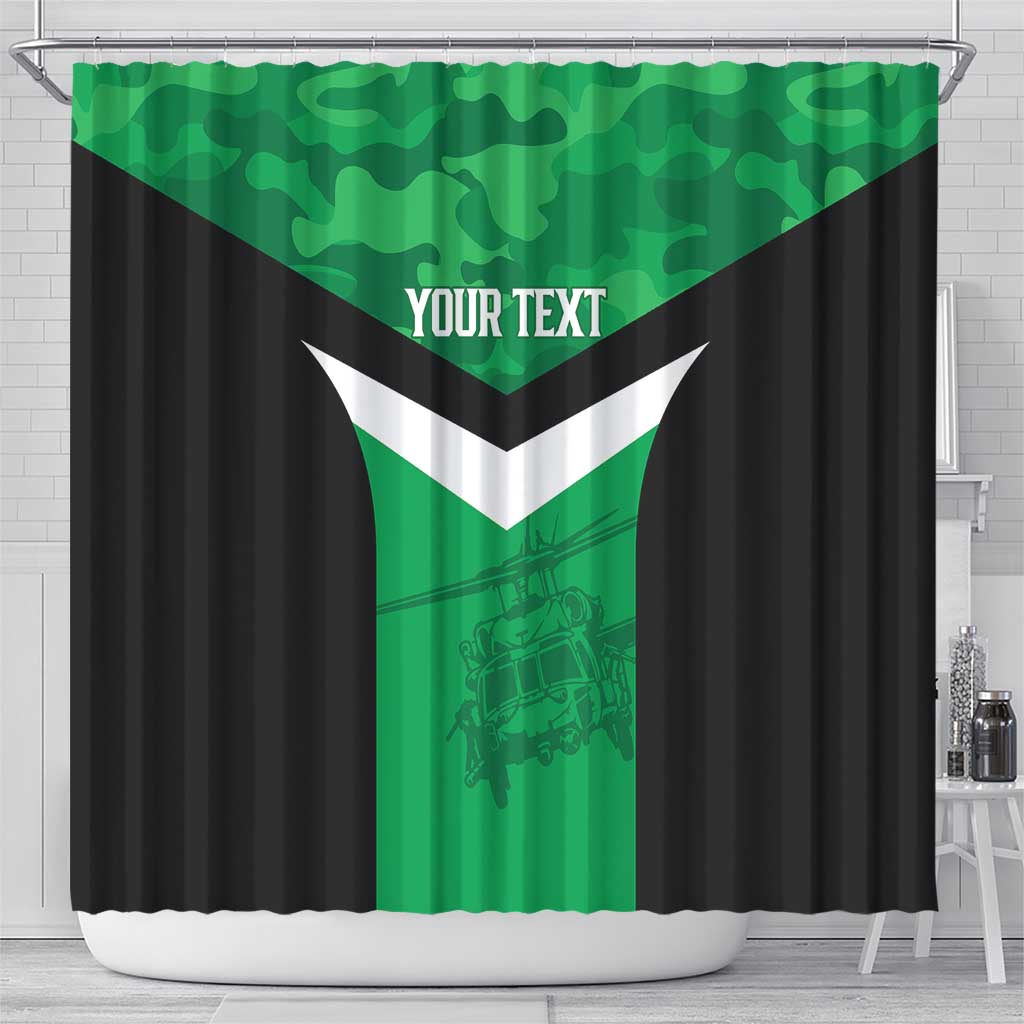 Townsville Rugby Custom Shower Curtain Go Blackhawks Camouflage Pattern - Aussie Hoodie