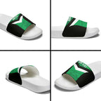 Townsville Rugby Custom Slide Sandals Go Blackhawks Camouflage Pattern - Aussie Hoodie