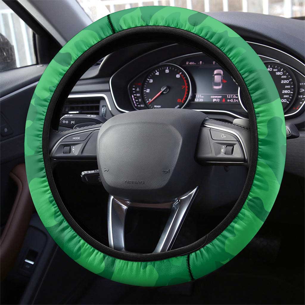 Townsville Rugby Steering Wheel Cover Go Blackhawks Camouflage Pattern - Aussie Hoodie