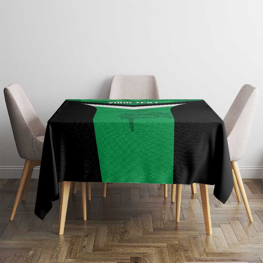 Townsville Rugby Custom Tablecloth Go Blackhawks Camouflage Pattern - Aussie Hoodie