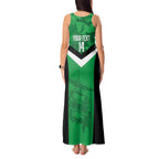 Townsville Rugby Custom Tank Maxi Dress Go Blackhawks Camouflage Pattern - Aussie Hoodie