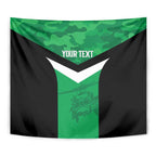 Townsville Rugby Custom Tapestry Go Blackhawks Camouflage Pattern - Aussie Hoodie