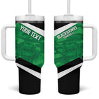 Townsville Rugby Custom Tumbler With Handle Go Blackhawks Camouflage Pattern - Aussie Hoodie