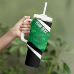 Townsville Rugby Custom Tumbler With Handle Go Blackhawks Camouflage Pattern - Aussie Hoodie